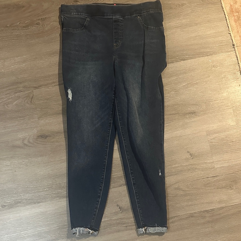 Women's Spanx Black Jeans
